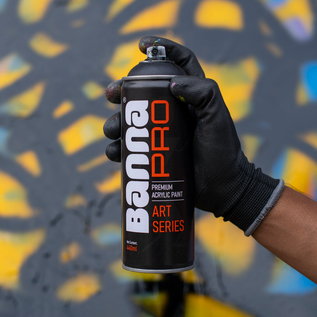 Graffiti Spray Paint Space Black 400ml Bottle