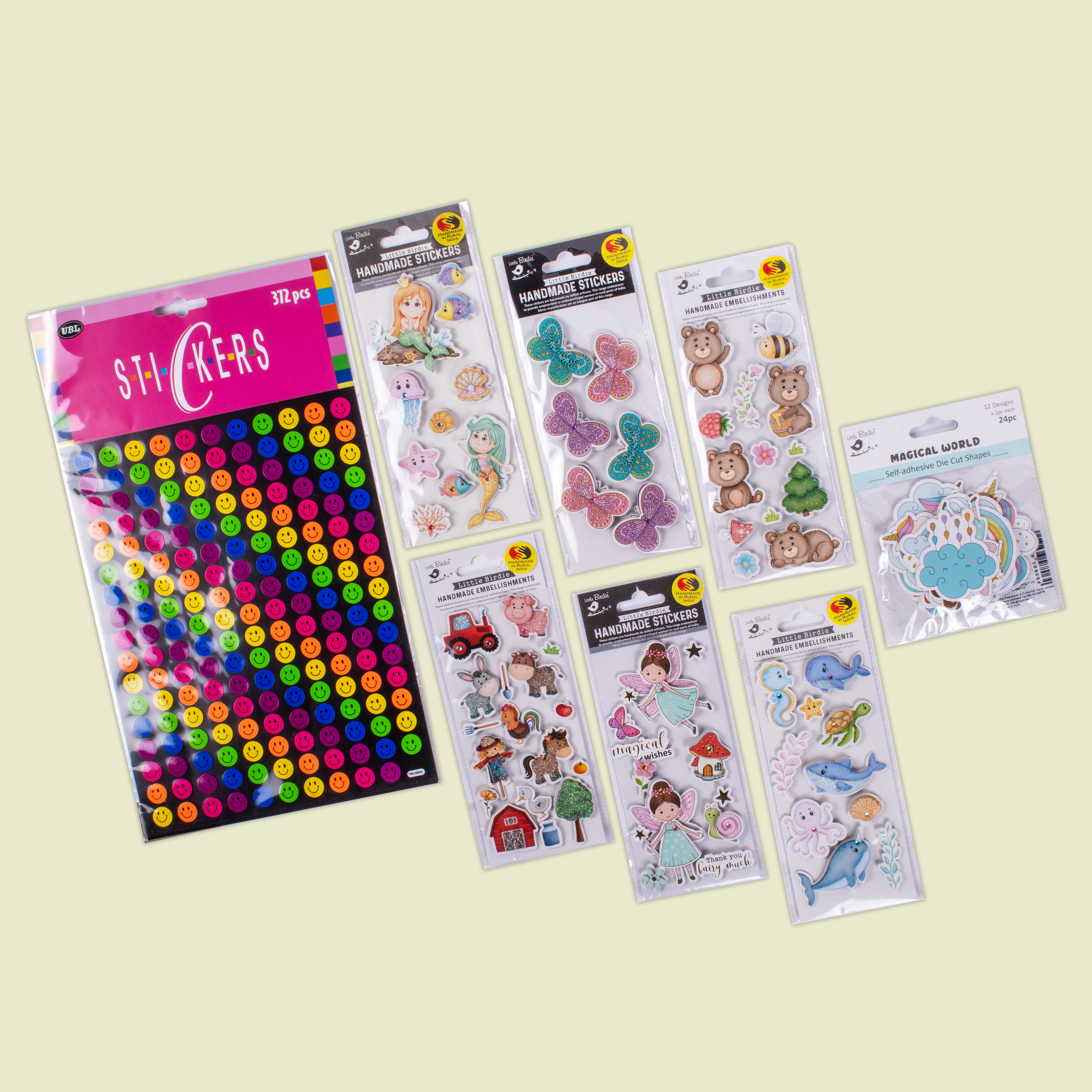 Sticker Mystery Box For Girls -  3 to 6 Years