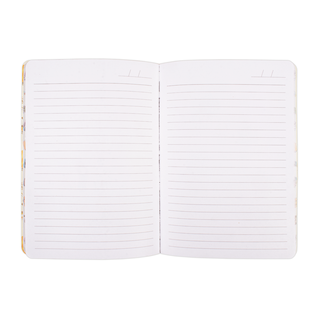 Softbound Ruled Notebook Travel Edge Printed A5 128pages 100gsm