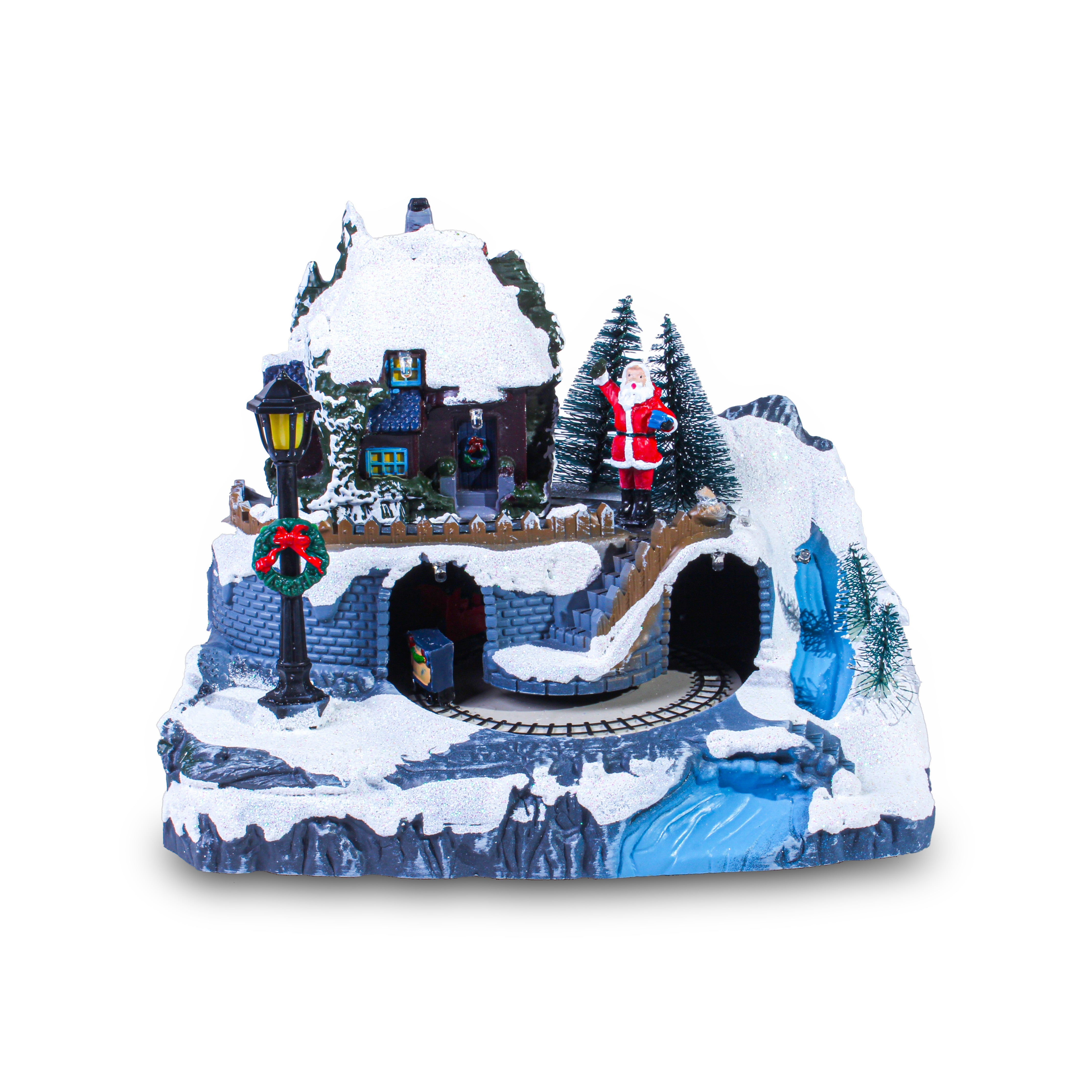 Led Musical Christmas House Assorted 1Pc