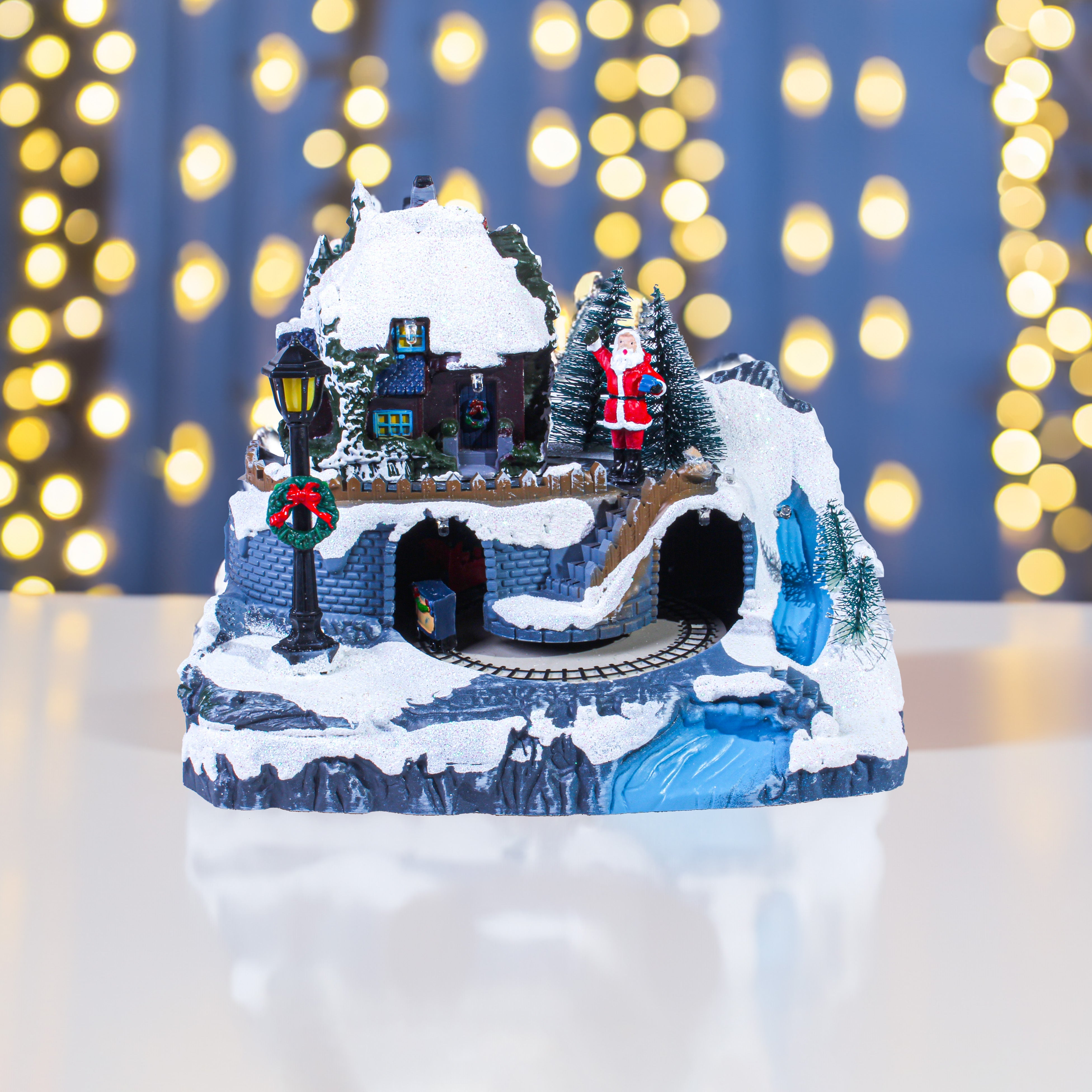 Led Musical Christmas House Assorted 1Pc