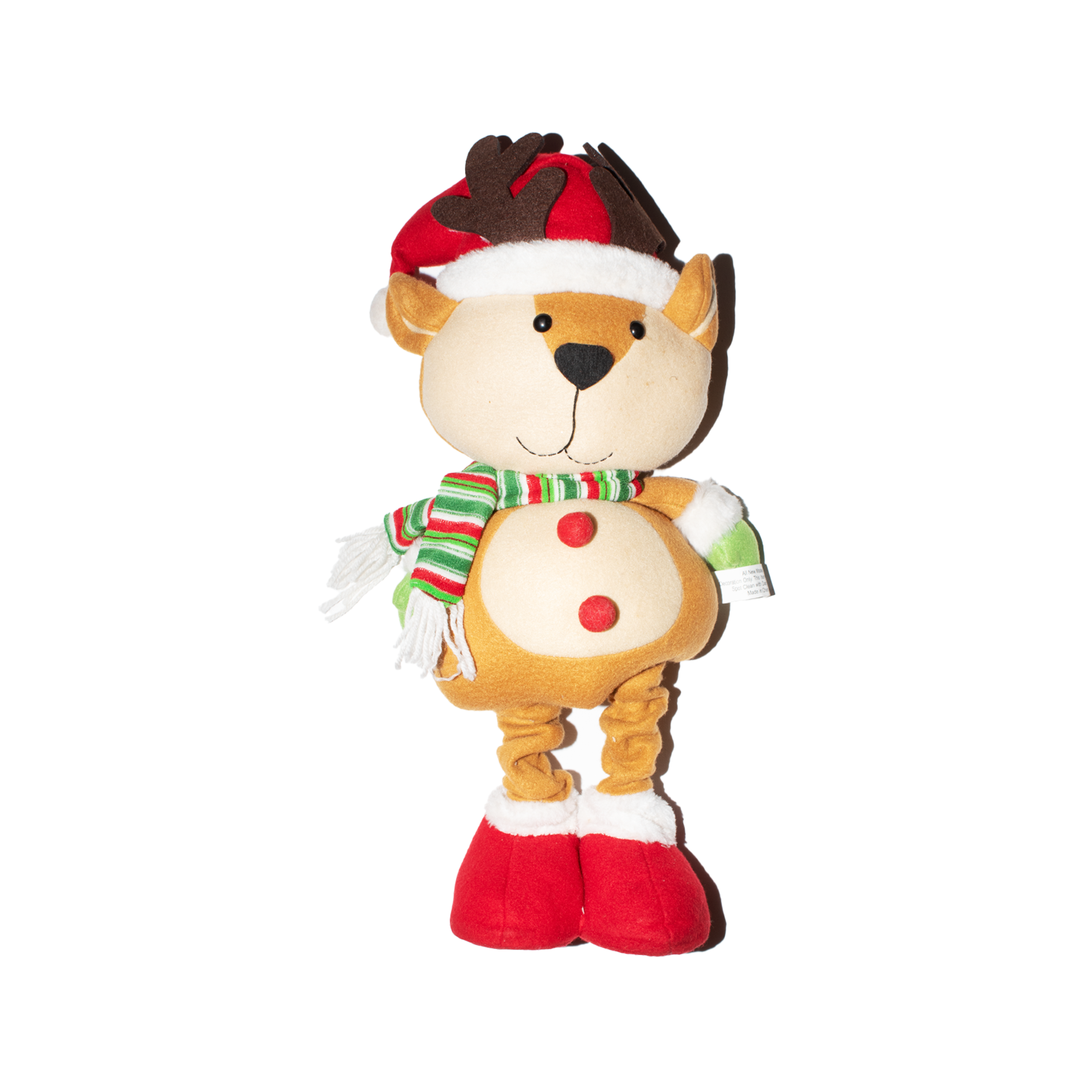 Soft Toy Cute Figurine Standing 59cm Santa Claus XB4270 1pc
