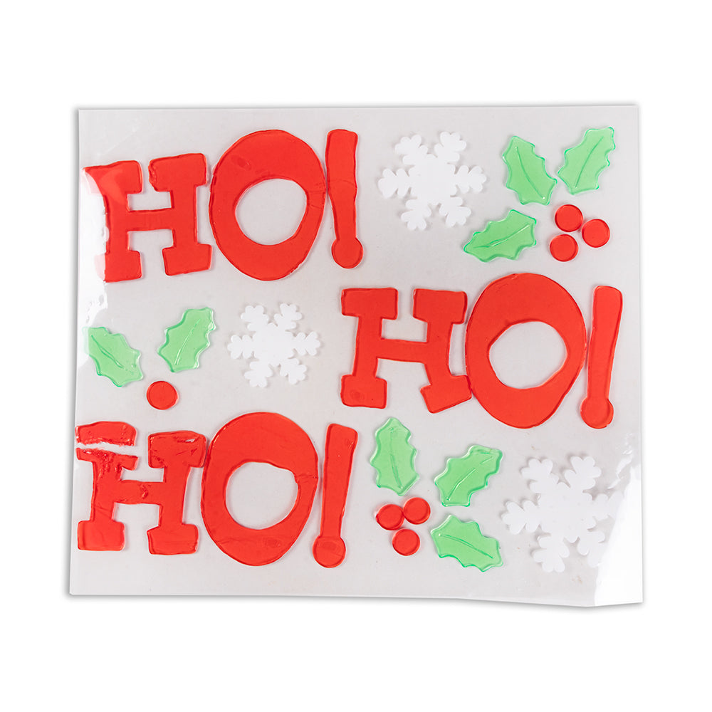 Window Cling Gel Sticker - Assorted, 1pack