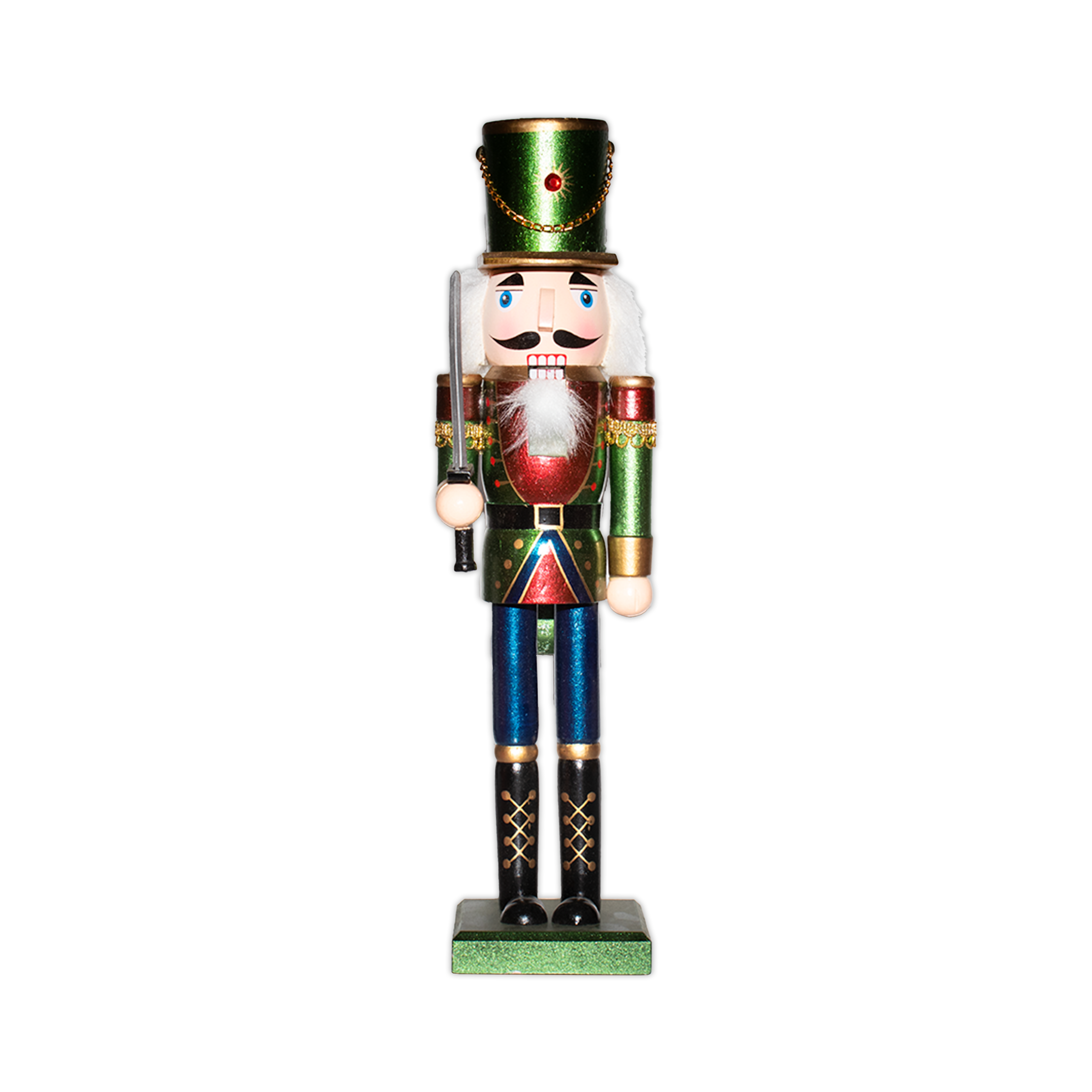 Nutcracker - Matte Metallic colour Assorted, 38cm, 1pc