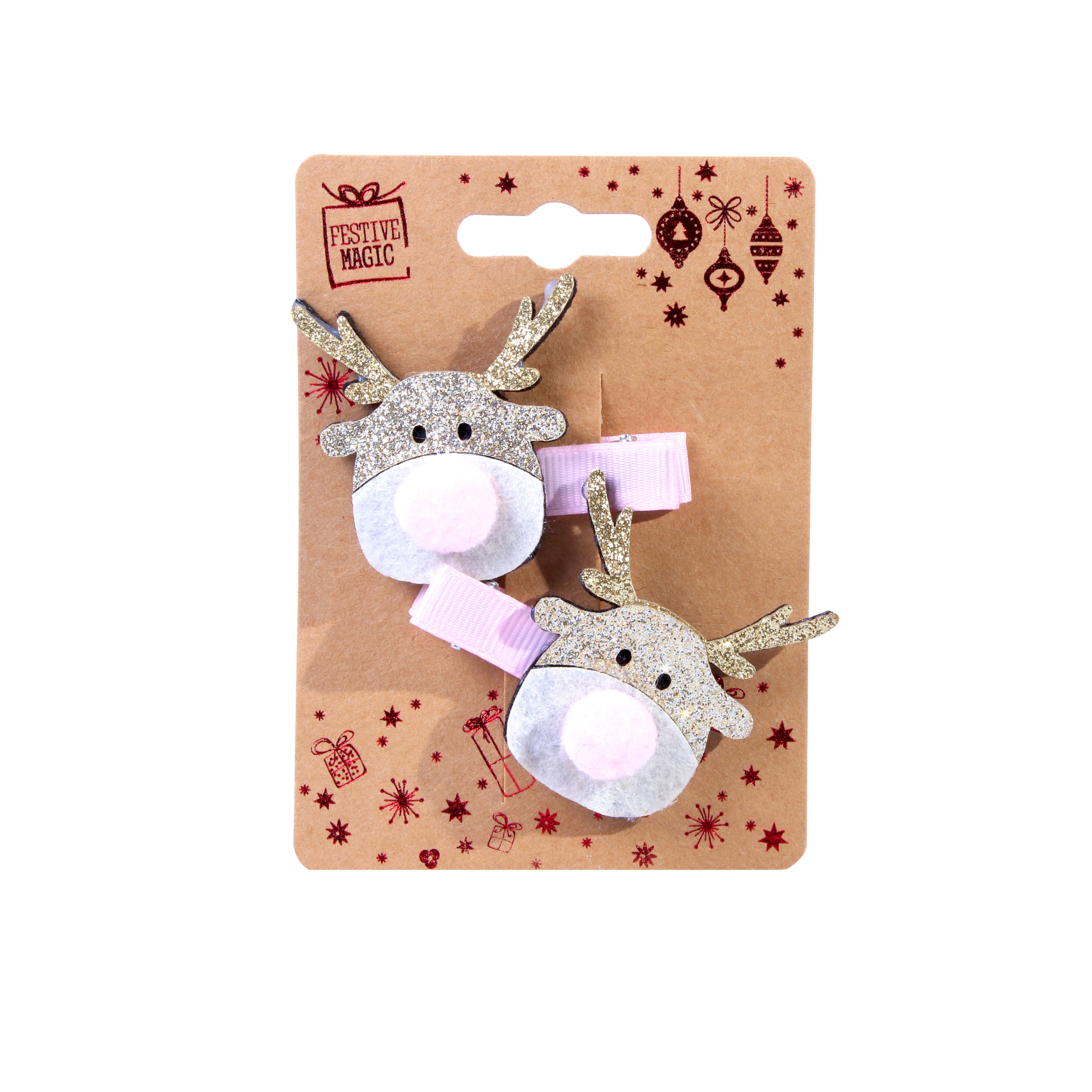 Kids Cute Hair Clips Assorted 2Pc