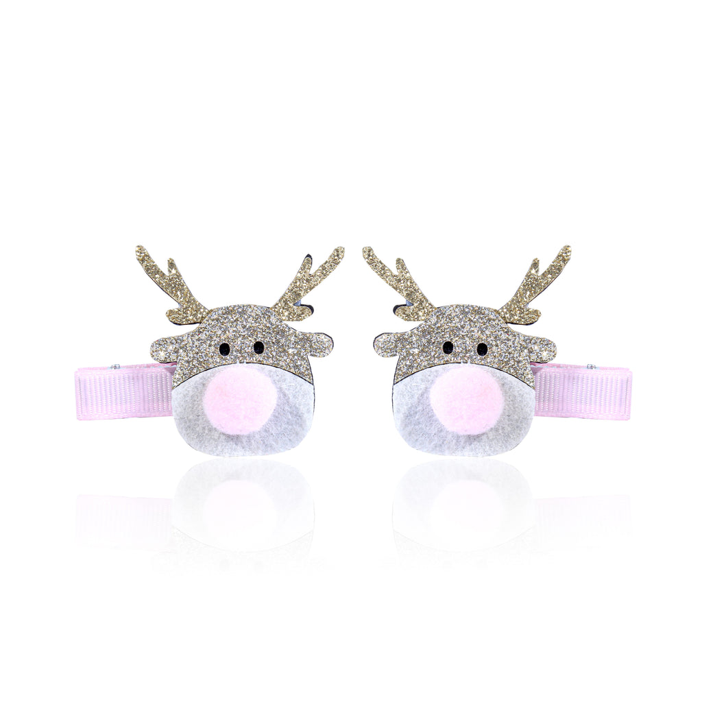 Kids Cute Hair Clips Assorted 2Pc
