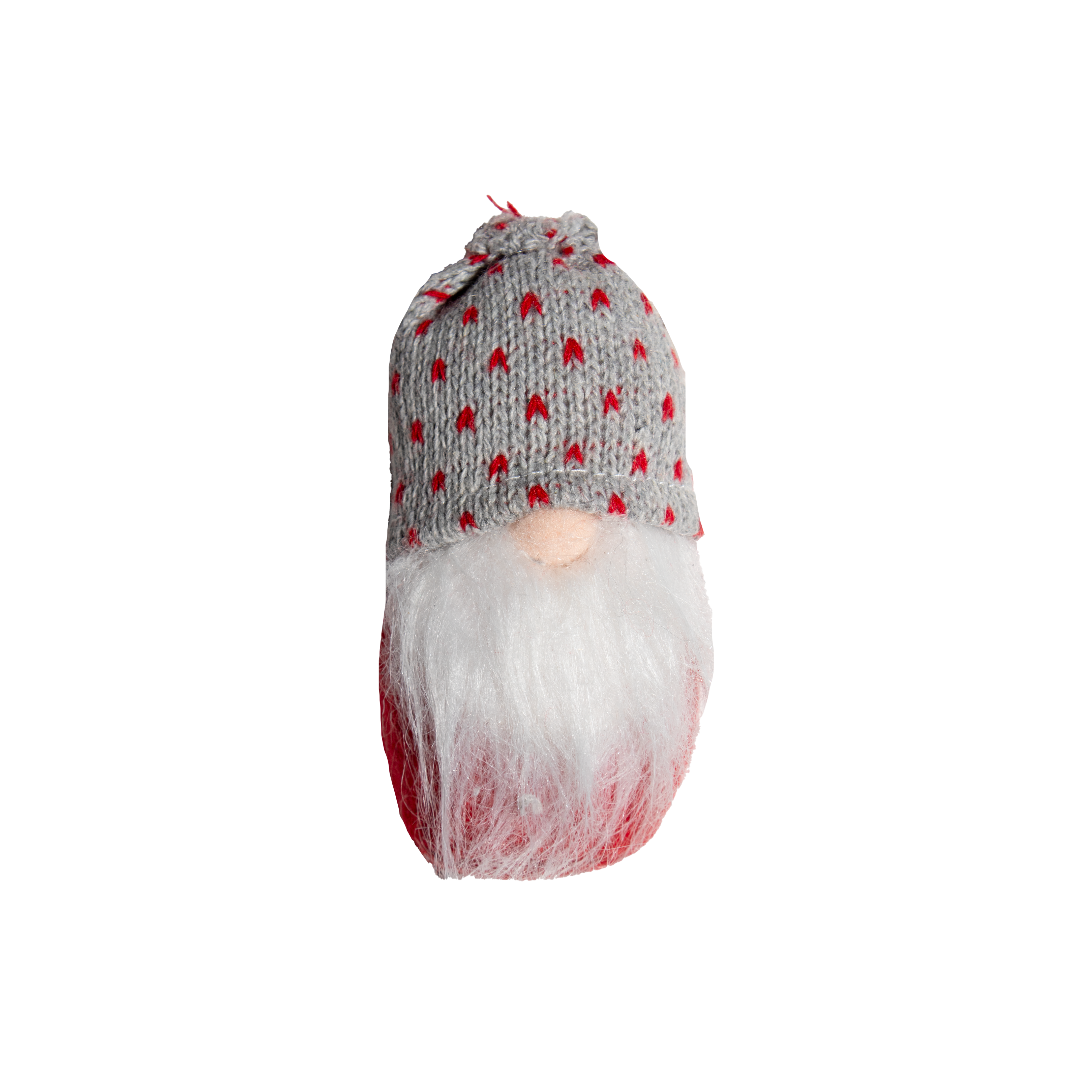Hanging Gnome Knitted Beanie Assorted 10Cm 1Pc