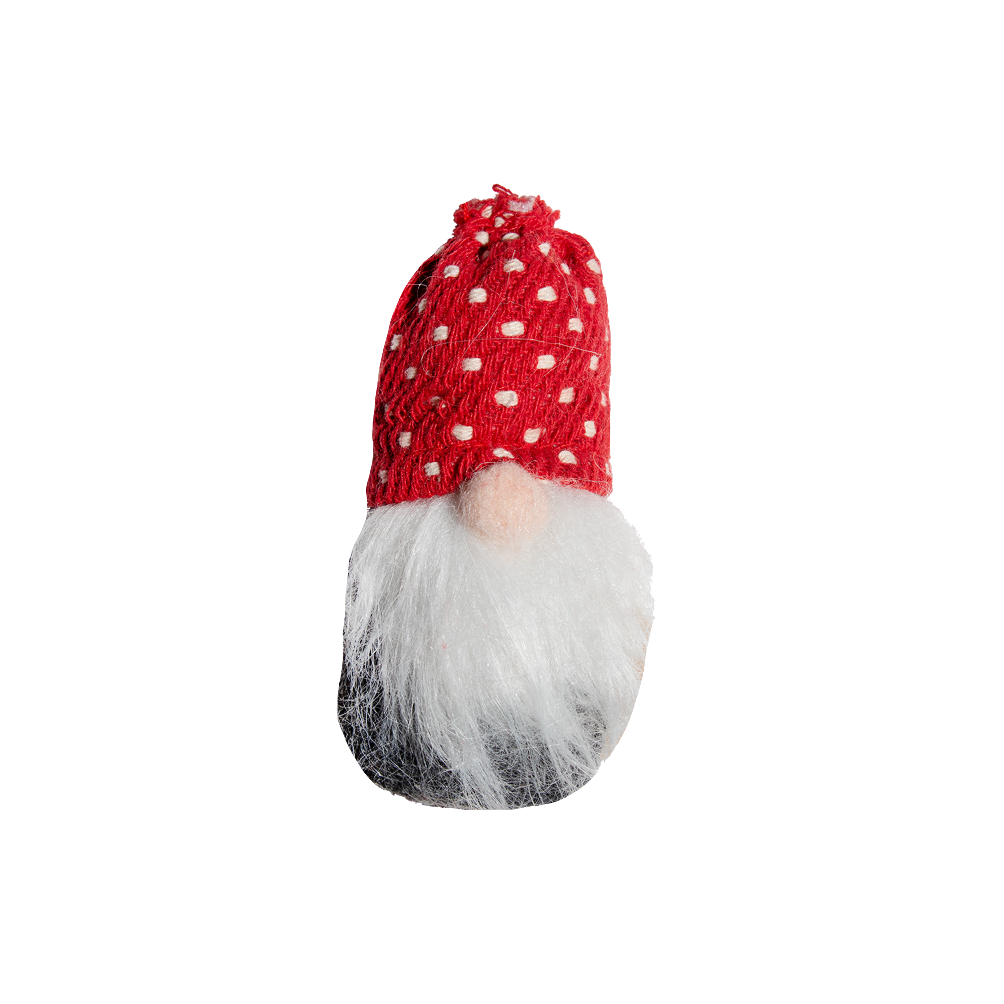 Hanging Gnome Knitted Beanie Assorted 10Cm 1Pc