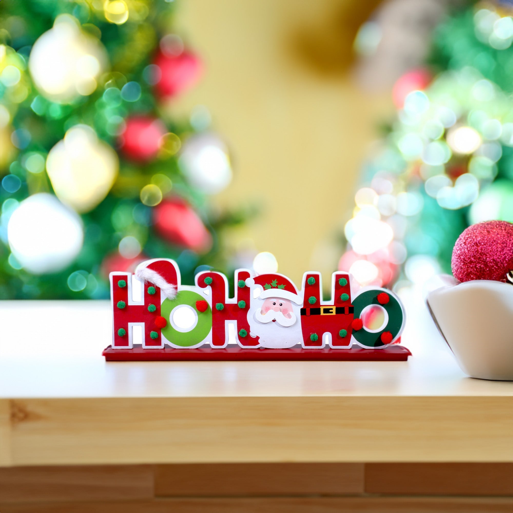 Table Deco Hohoho 16 X 5Inch 1Pc