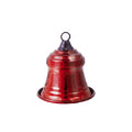 Christmas Hanging Bell Maroon 8Cm 1Pc