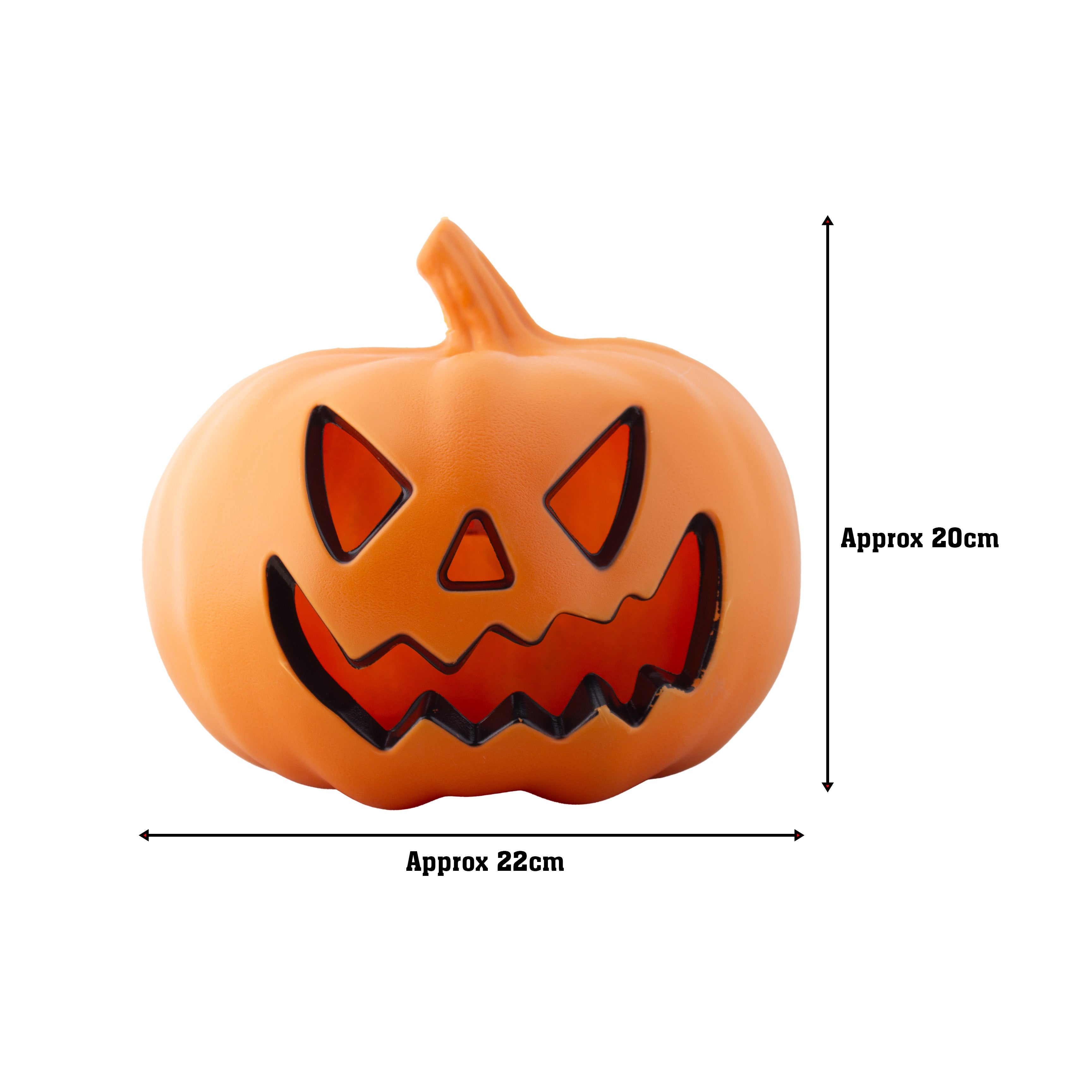 Jack-o-lantern 22cm 1pc