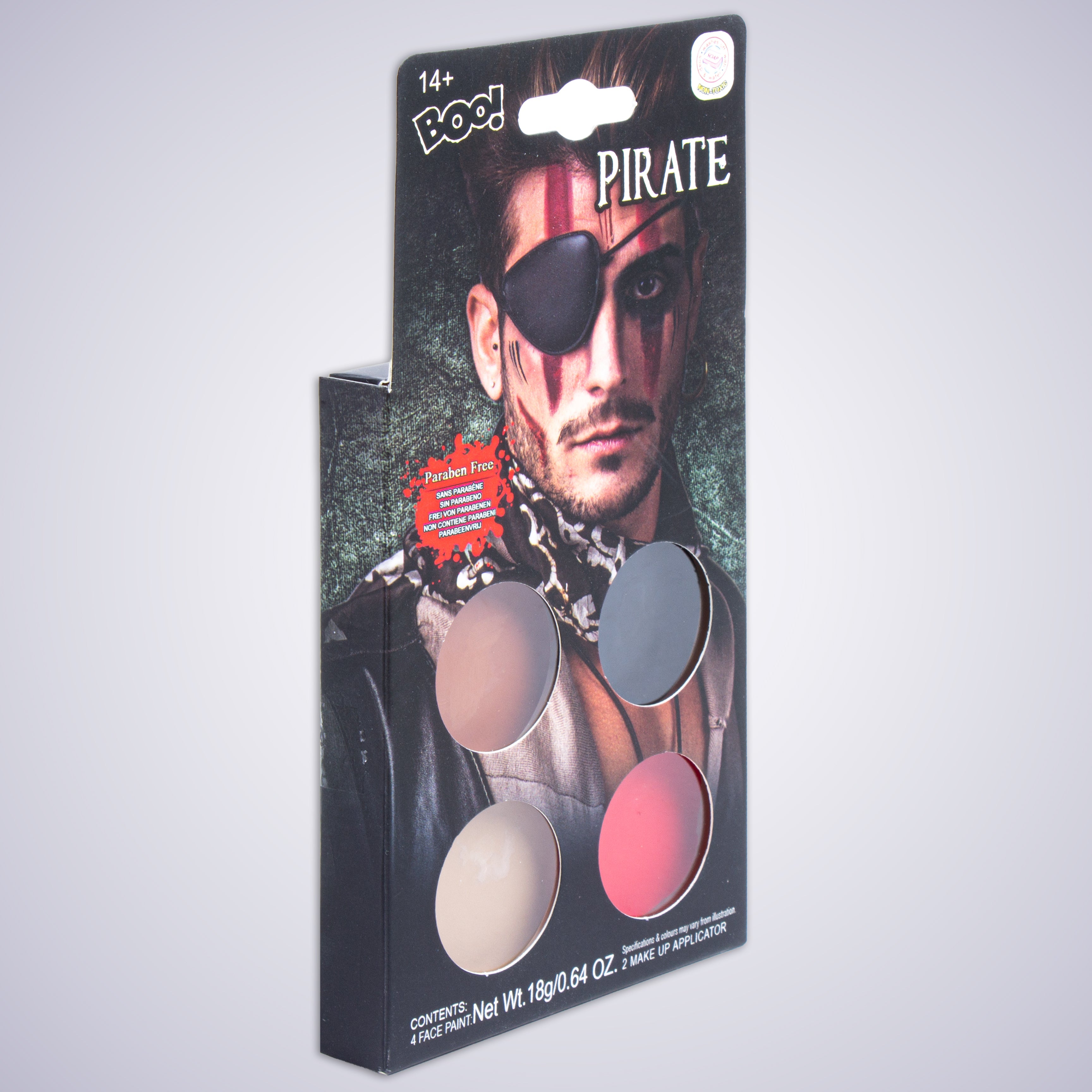 Halloween Make up kit Pirate 1Pack