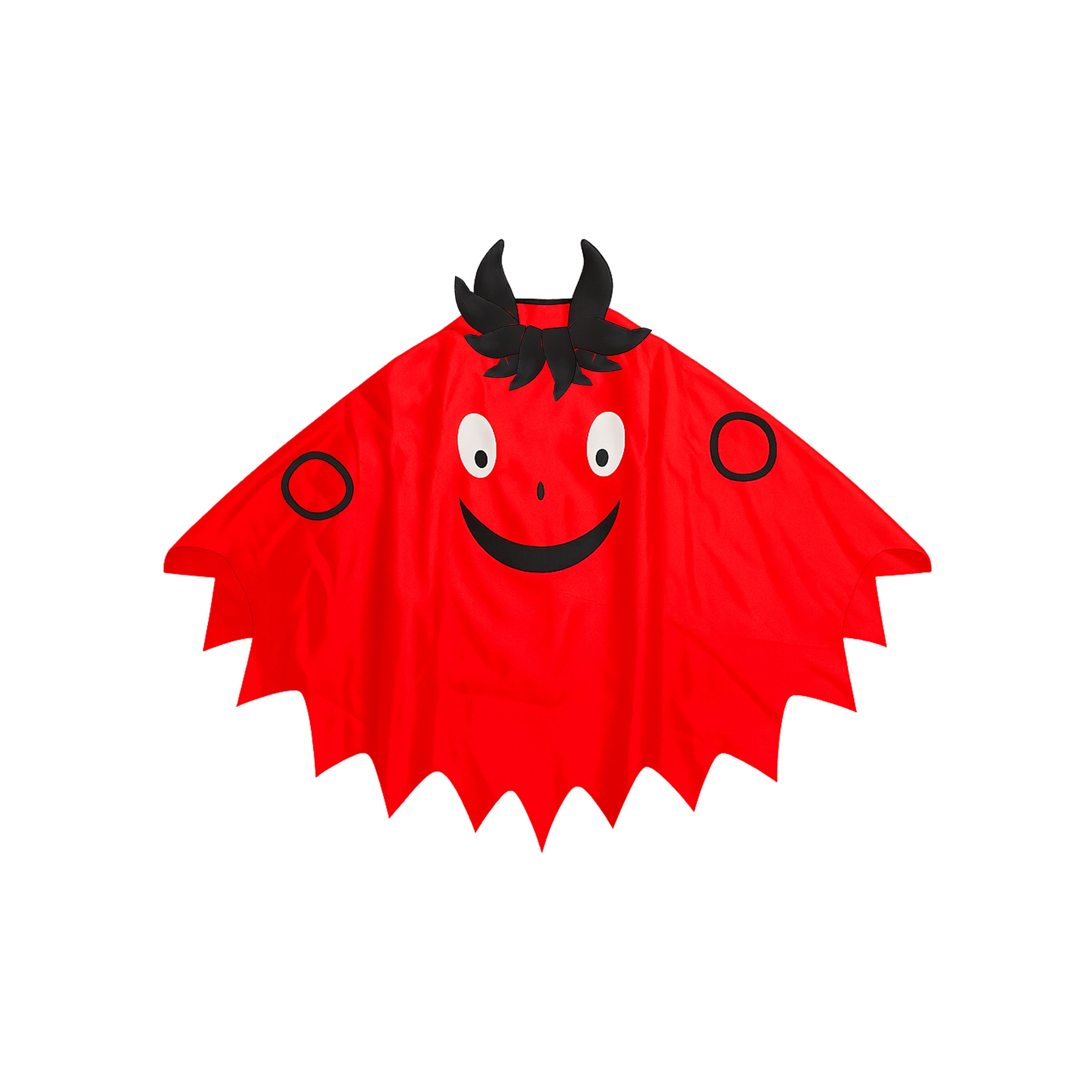 Devil Poncho for kids 1pc