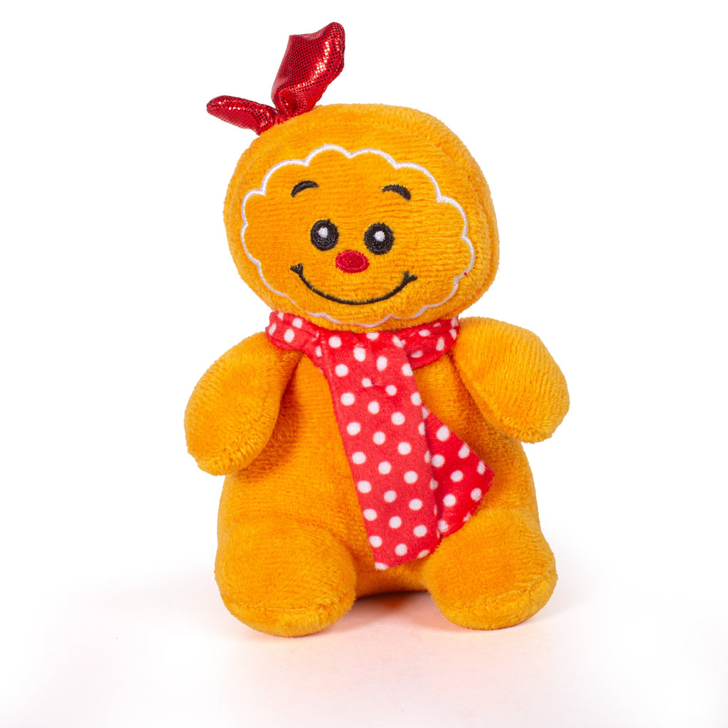 Christmas Soft Toys Gingerbread Man 8 X 8 X 14cm 1pc