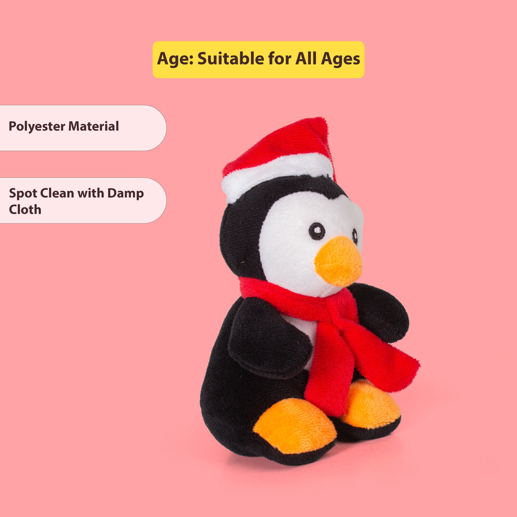 Christmas Soft Toys Penguin 8 X 8 X 14cm 1pc