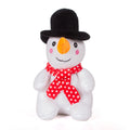 Christmas Soft Toys Snowman 8 X 8 X 14cm 1pc
