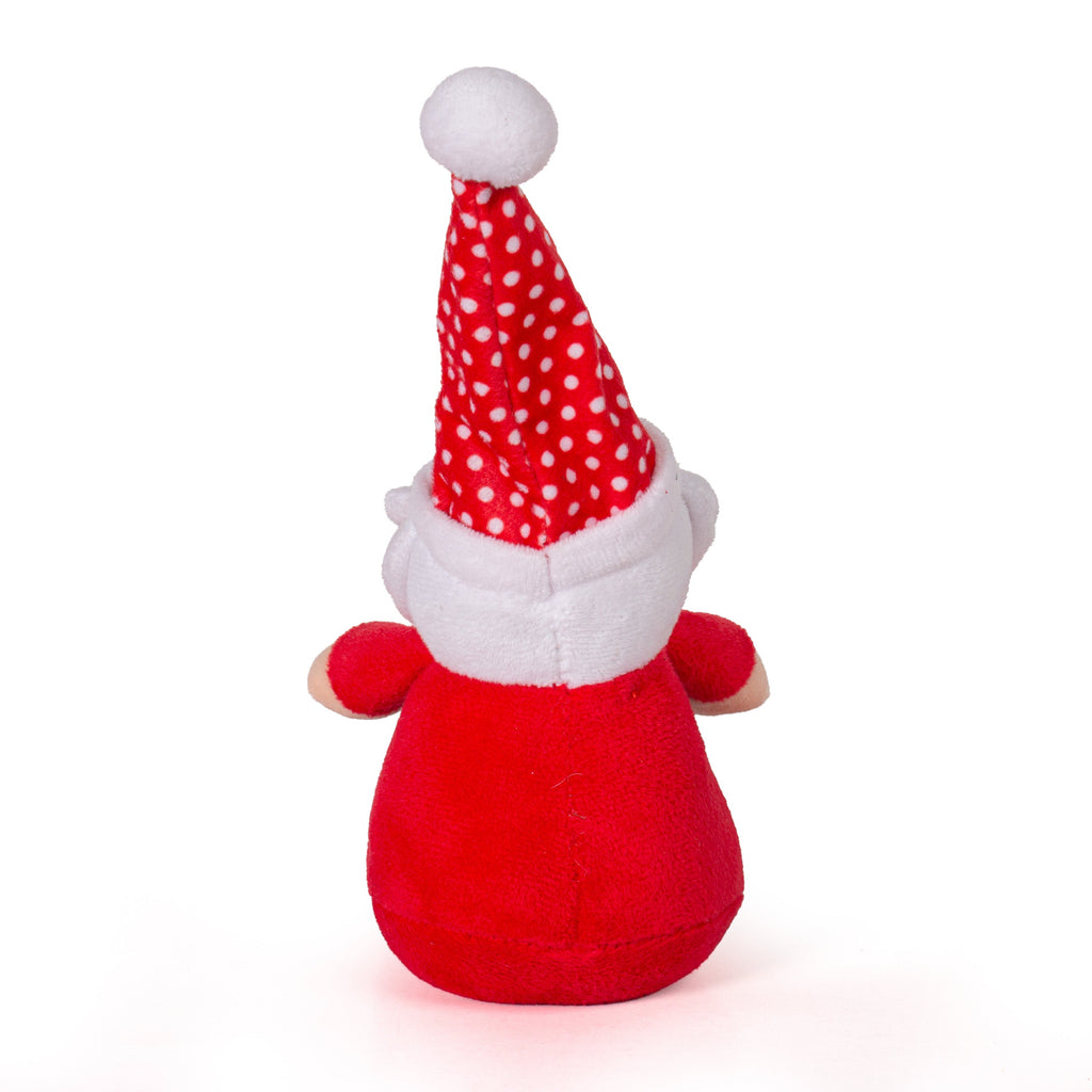 Christmas Soft Toys Santa 8 X 8 X 14cm 1pc