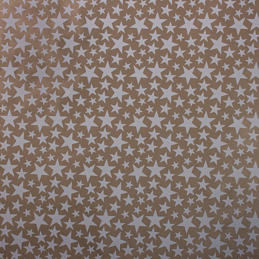 Christmas Gift Wrapping Paper Stars 70cm X 5m 1pc Roll