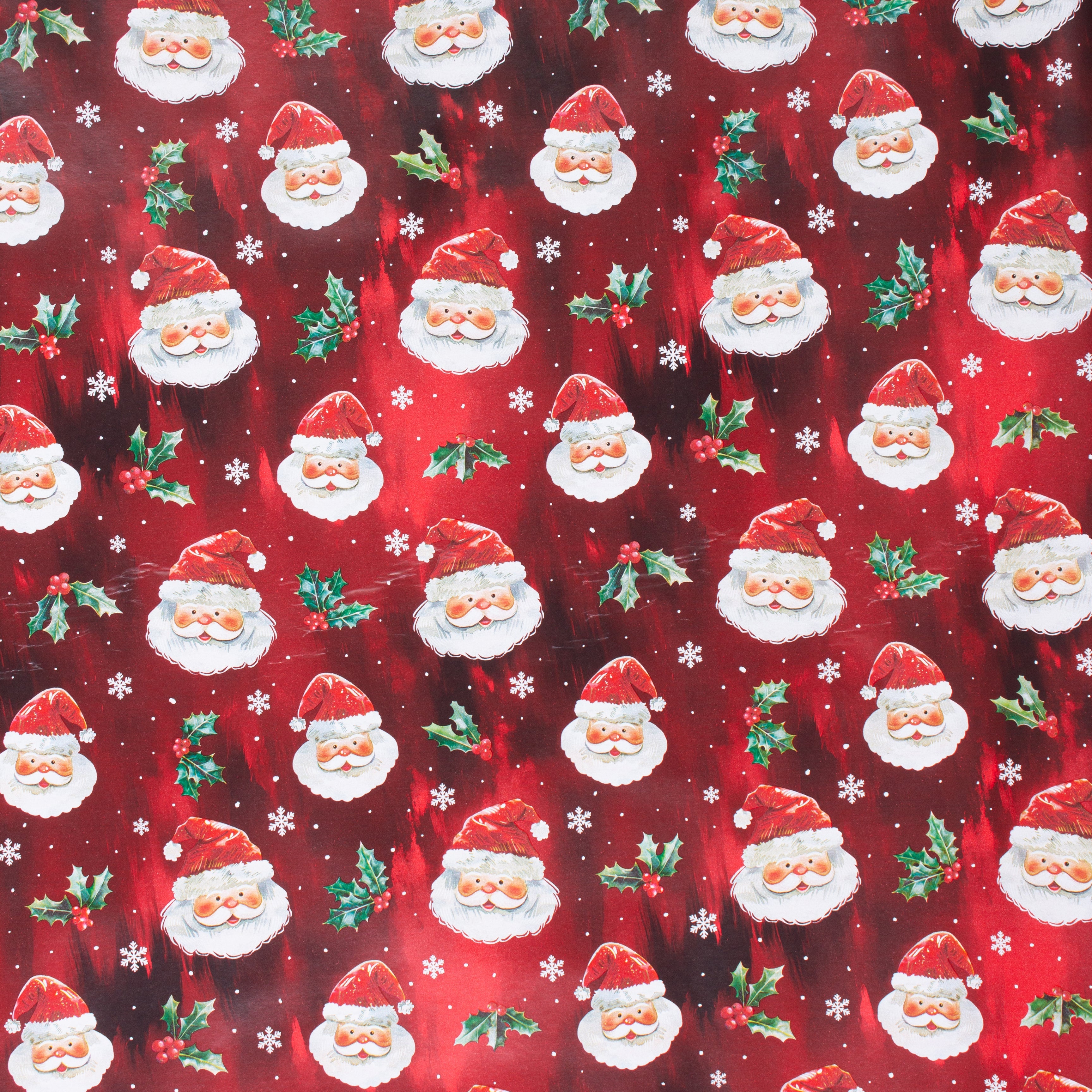 Christmas Gift Wrapping Paper Santa 70cm X 5m 1pc Roll