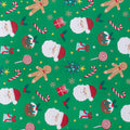 Christmas Gift Wrapping Paper Santa Gifts 70cm X 5m 1pc Roll