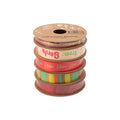 Ribbon Festive Collection Joyful Medley 2.7m 5pcs Roll
