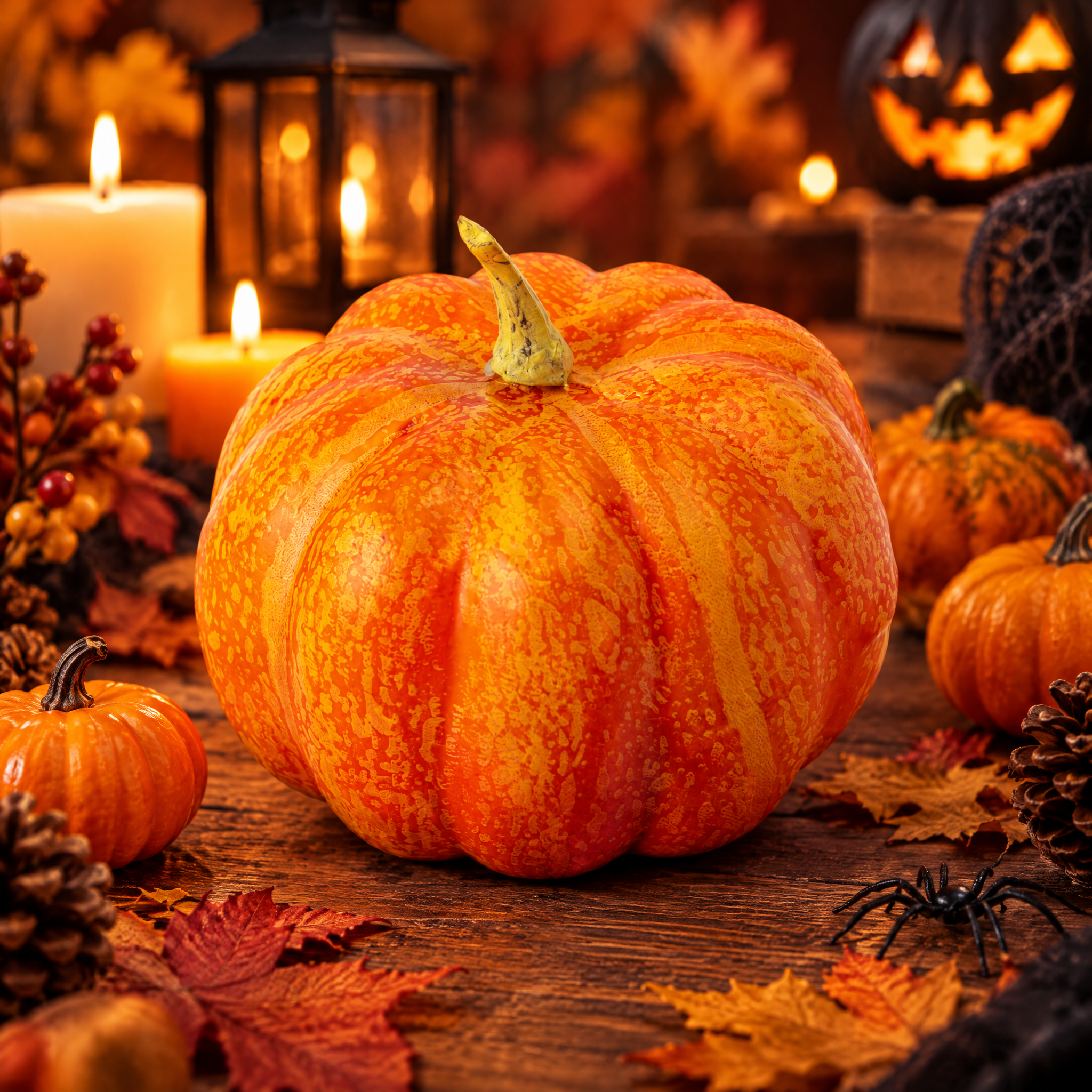 Artificial Pumpkin L 3.15 X W 2.95inch 1pc