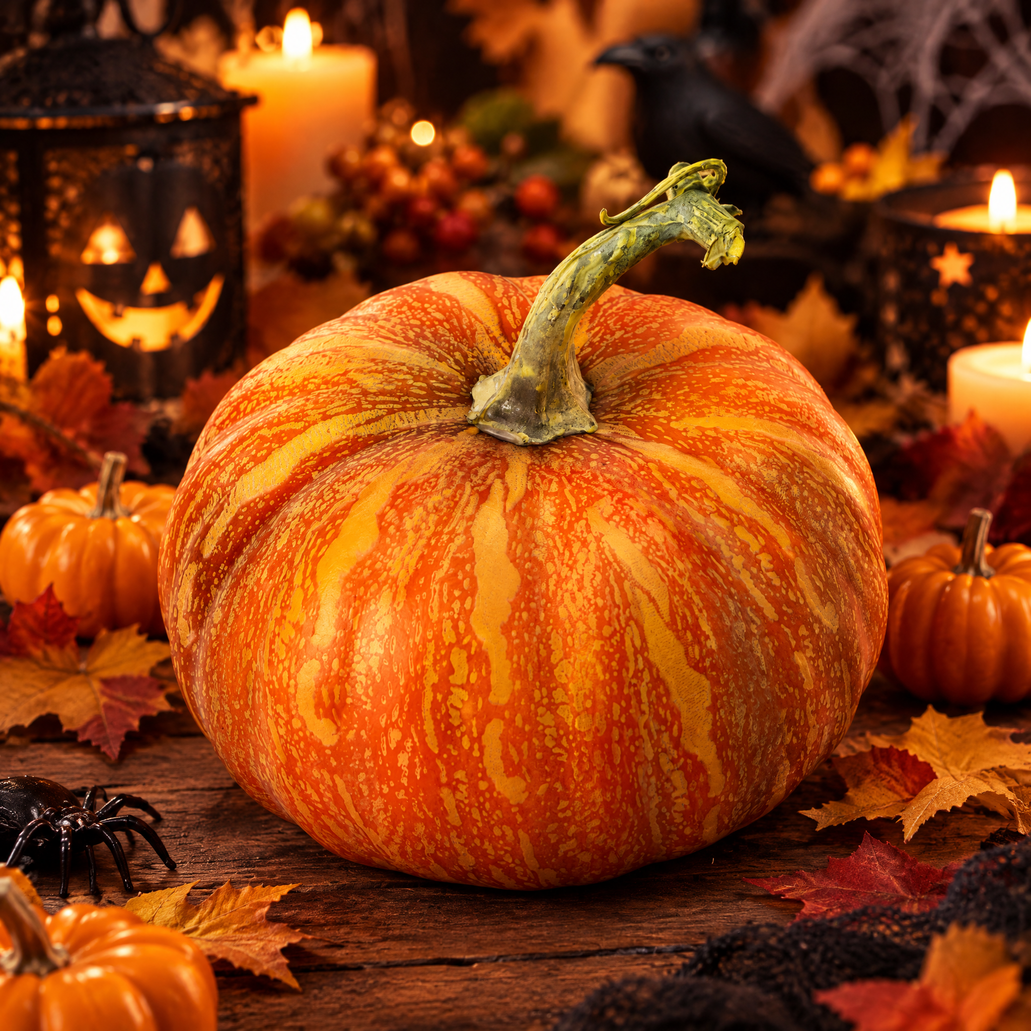 Artificial Pumpkin W 5.3 X L 6inch 1pc