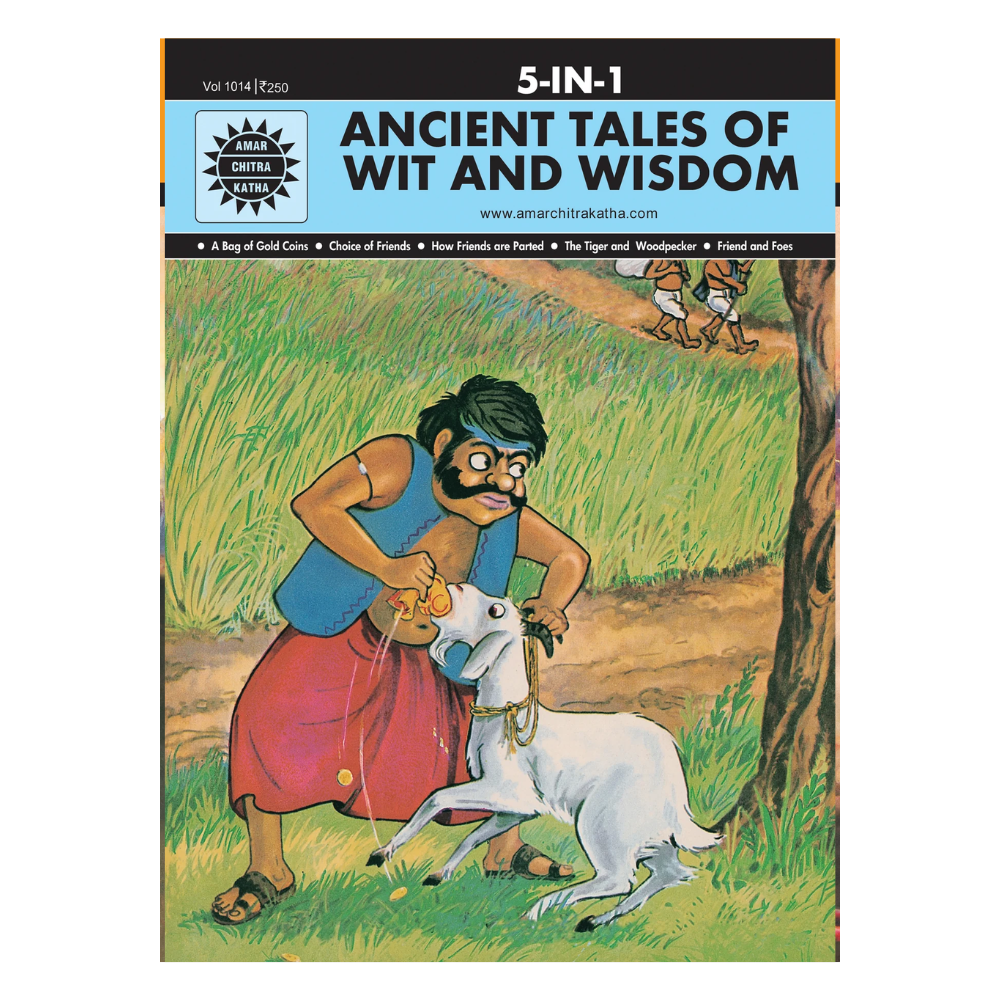 Ancient Tales Of Wit And Wisdom 5 in 1 (AMAR CHITRA KATHA)