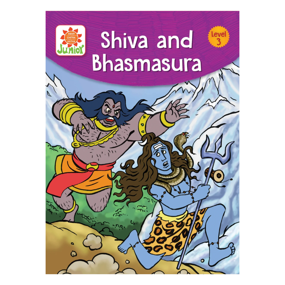 Shiva and Bhasmasura & Narada and the Pot of Oil Juniors 2 in 1 (AMAR CHITRA KATHA)