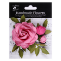Handmade Flowers Precious Pink Irma Approx 12.5cm 1pc