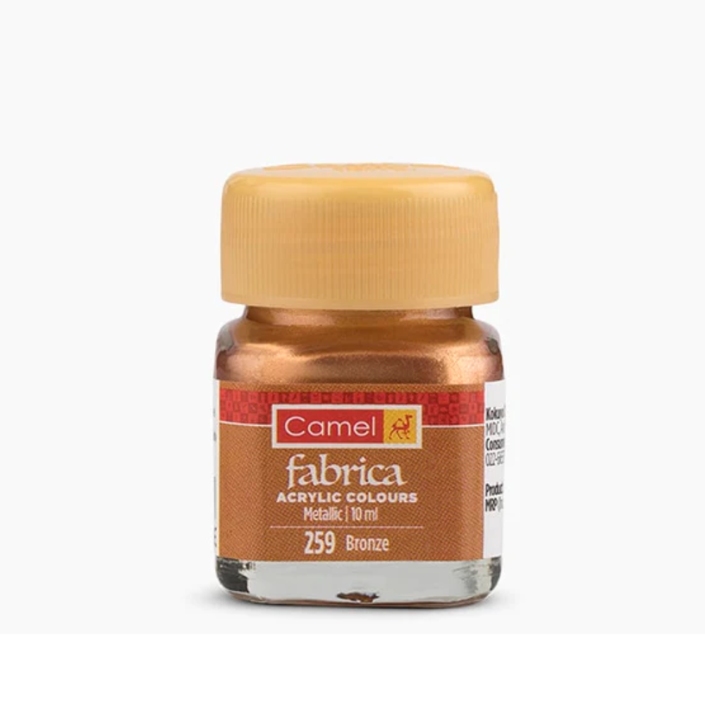 Fabrica Acrylic Colours 10ml - Metallic Bronze Camel