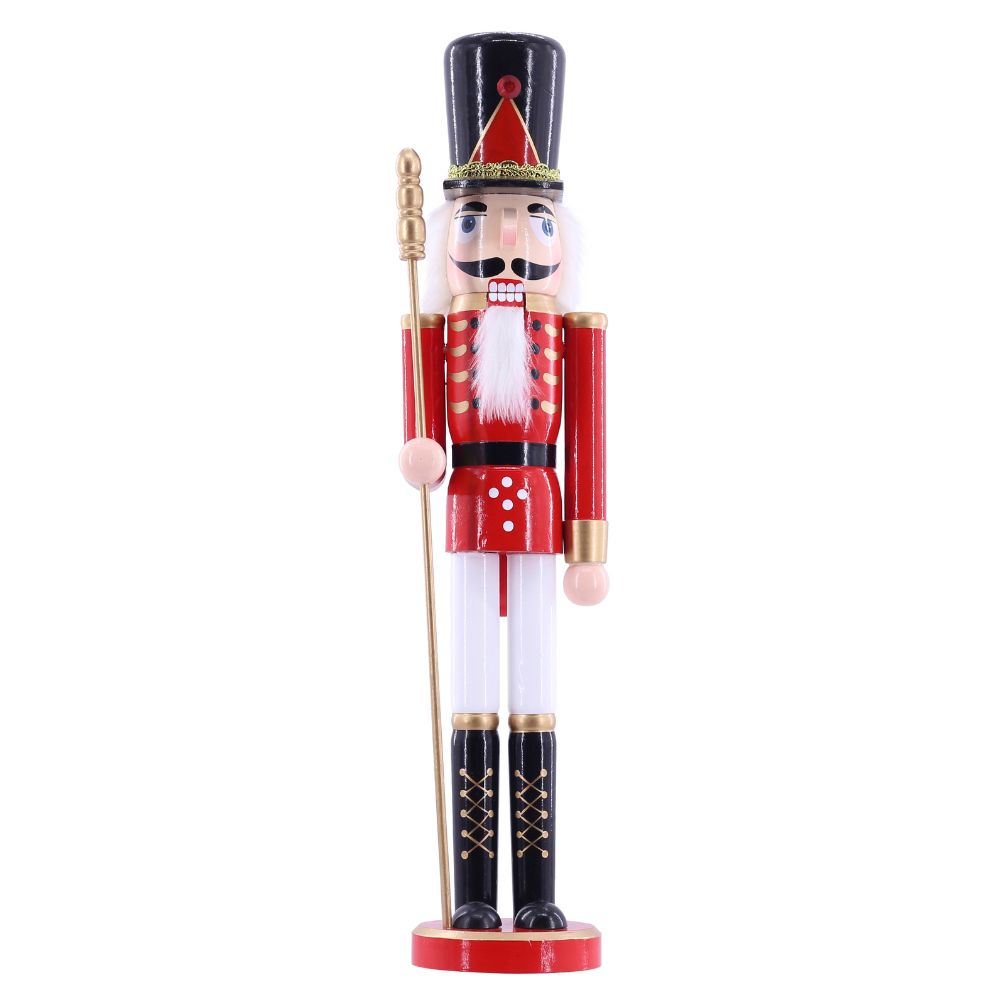 Nutcracker Classic Soldier Red & White 60cm 1pc Box