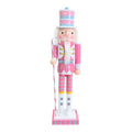 Pastel Candy Nutcracker Candy Cane Stick 38cm 1pc