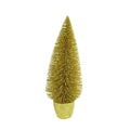 Potted Glitter Tree Gold 22cm 1pc