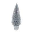 Potted Glitter Tree Silver 22cm 1pc