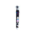 10 in 1 Multicolour Ballpoint pen with Astronaut Topper 0.7mm Tip Assorted 1pc