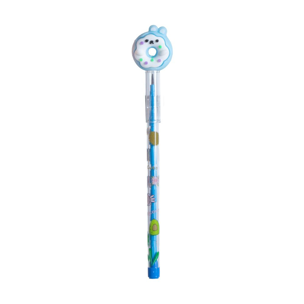 Push Pencils with Donuts Topper 0.7mm Tip 1pc