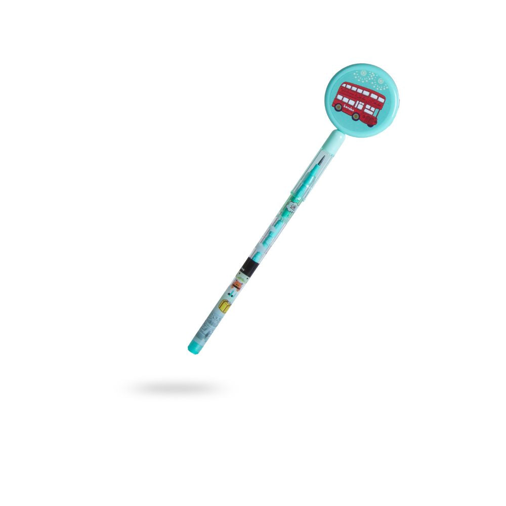 Push Pencils with Puzzle Game Topper 0.7mm Tip 1pc