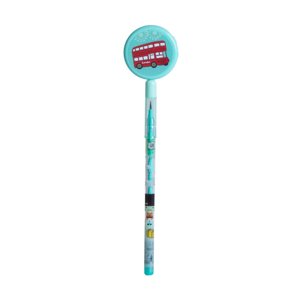 Push Pencils with Puzzle Game Topper 0.7mm Tip 1pc