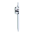 Ballpoint Blue Pen with Panda Topper White 0.7mm Tip 1pc