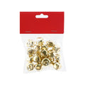 Nutbells Gold 20mm 45pc