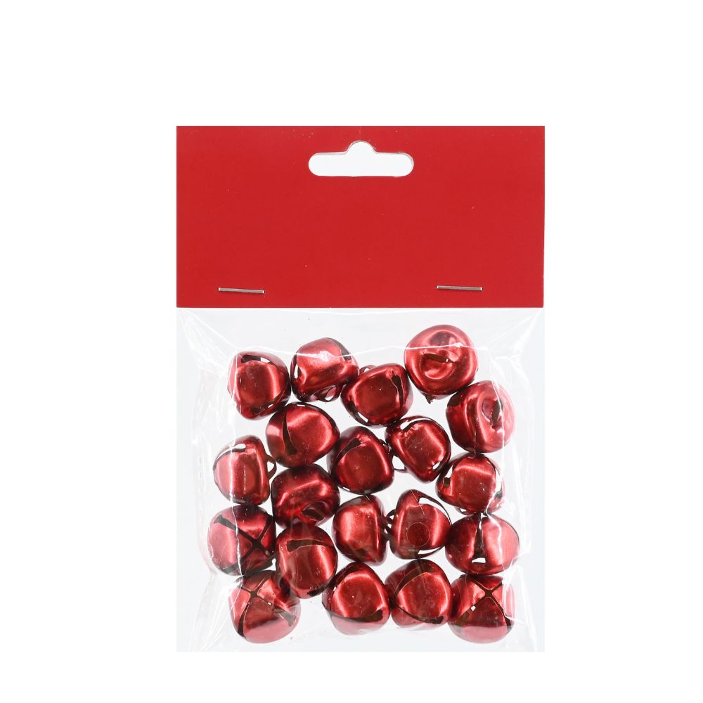 Nutbells Red 20mm 20pc