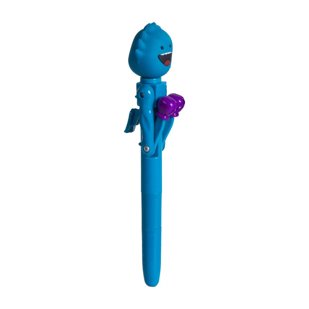 Ballpoint Blue Pen with Boxing Monster Blue 0.7mm Tip 1pc