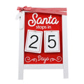 Easel Board with Santa Stop in Countdown Sign 1pc