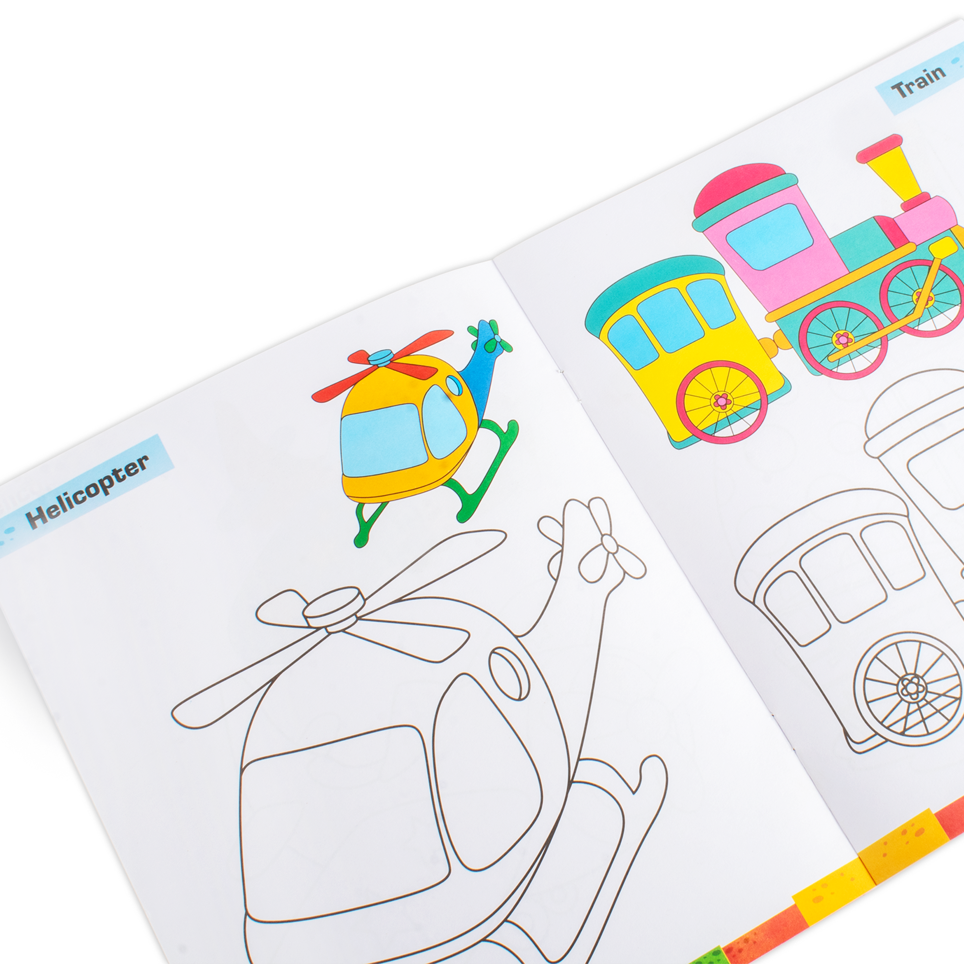 Vehicles Colouring Book 1pc