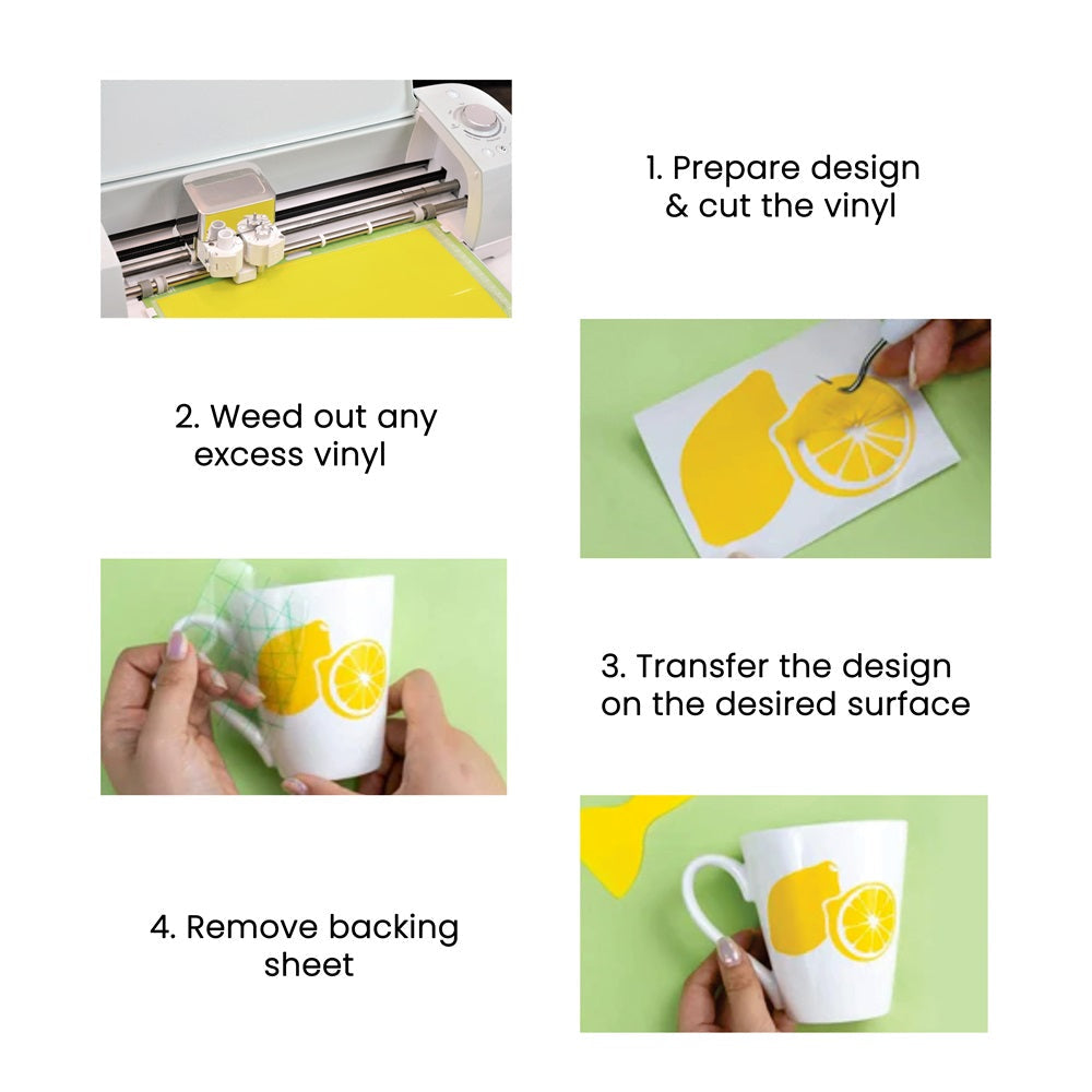 Vinyl Glow In Dark Green 12Inch X 2ft 1Roll