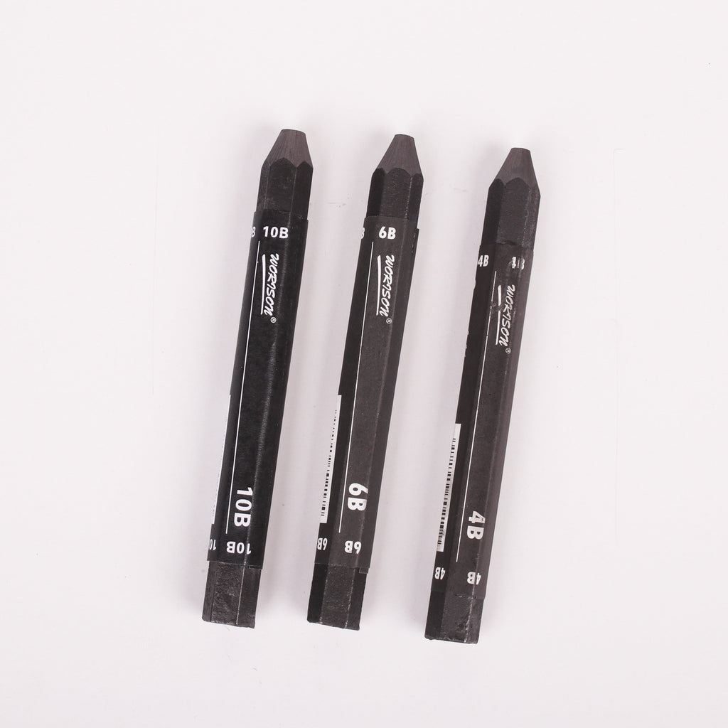 Water Soluble Graphite Stick 4B, 6B & 10B Set of 3pcs Blister