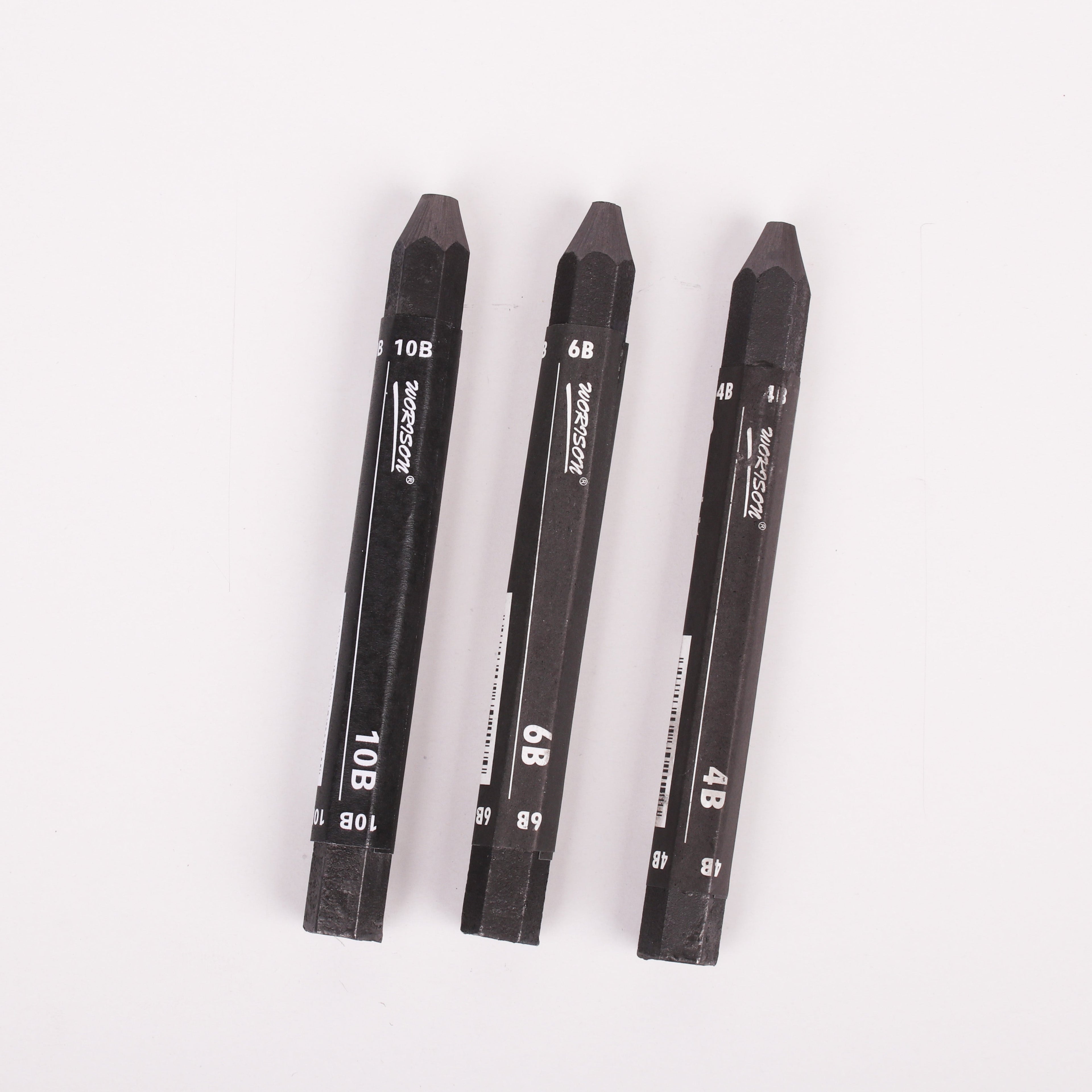 Water Soluble Graphite Stick 4B, 6B & 10B Set of 3pcs Blister