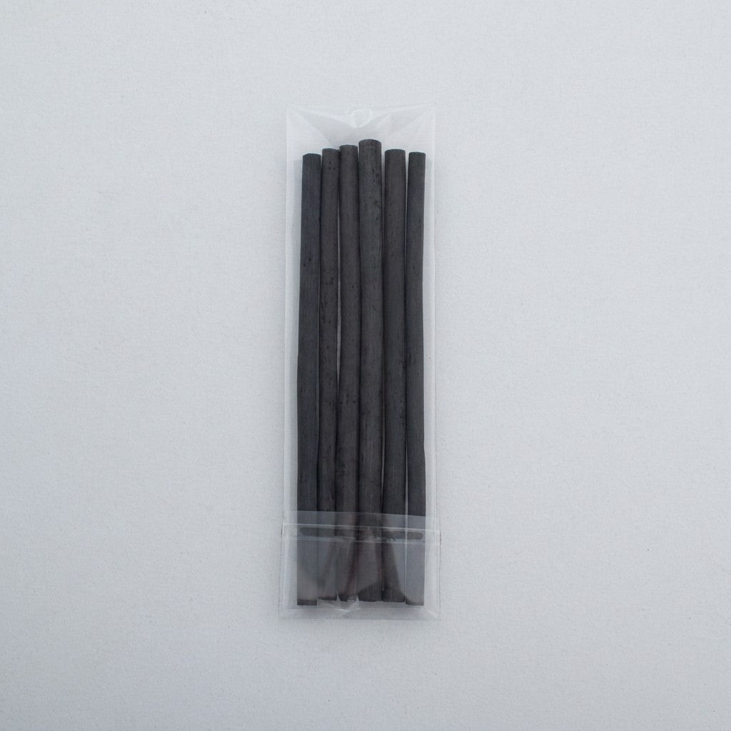 Willow Charcoal Sticks 5 to 6mm Pack Of 6pcs Box
