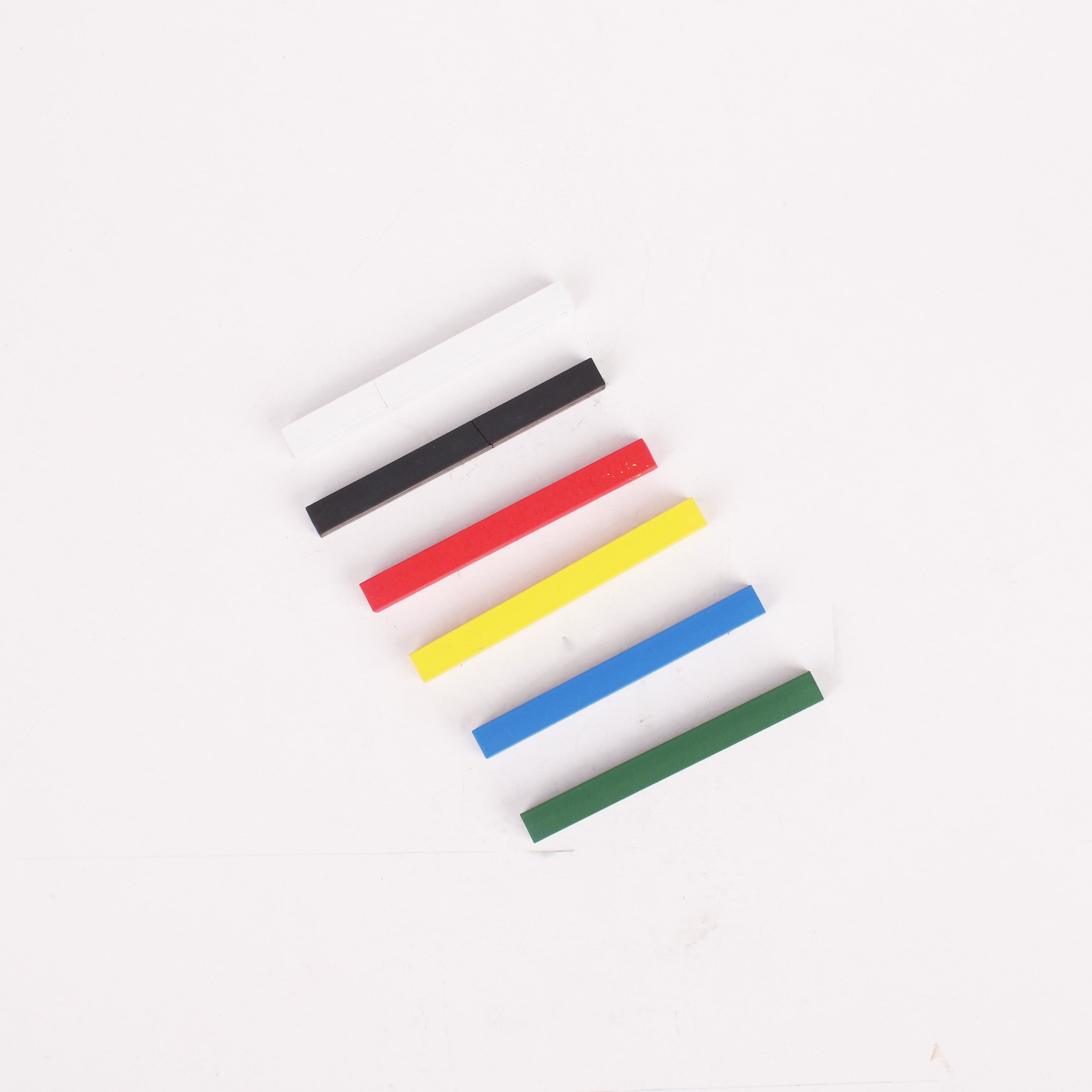 Soft Pastels Coloured Blocks Set of 6pcs Blister